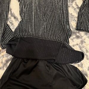Black and Gray Women's Sweater